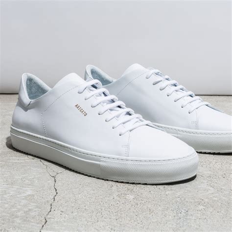 men's white designer sneakers.